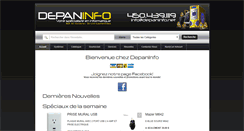 Desktop Screenshot of depaninfo.net